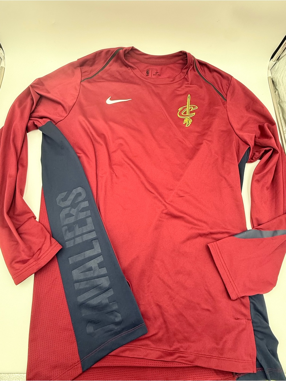 Cleveland Cavaliers NBA Finals Exclusive Nike Longsleeve Warmup XL Shirt Dri-fit